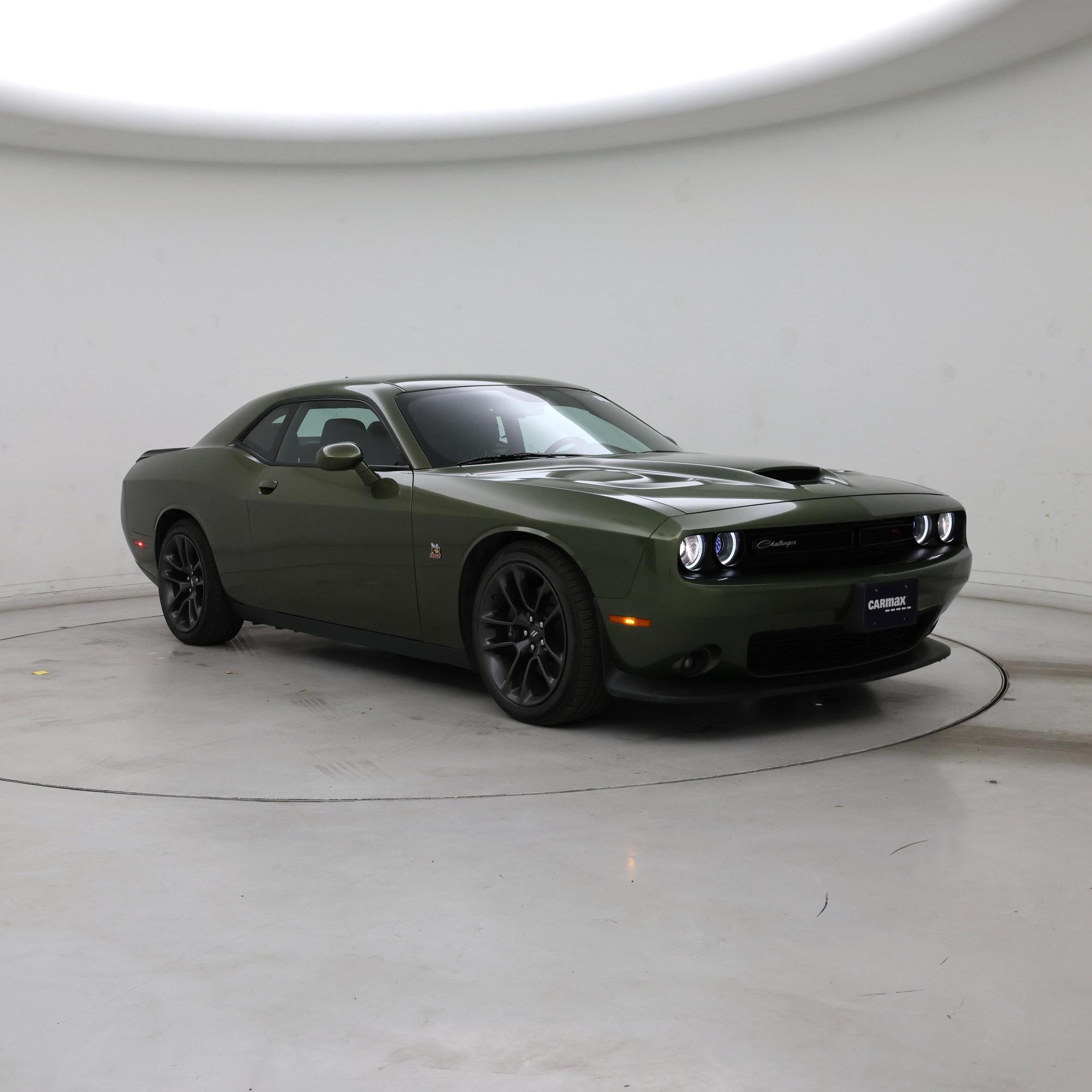 Green 2021 Dodge Challenger Coupe Rear-Wheel Drive Automatic