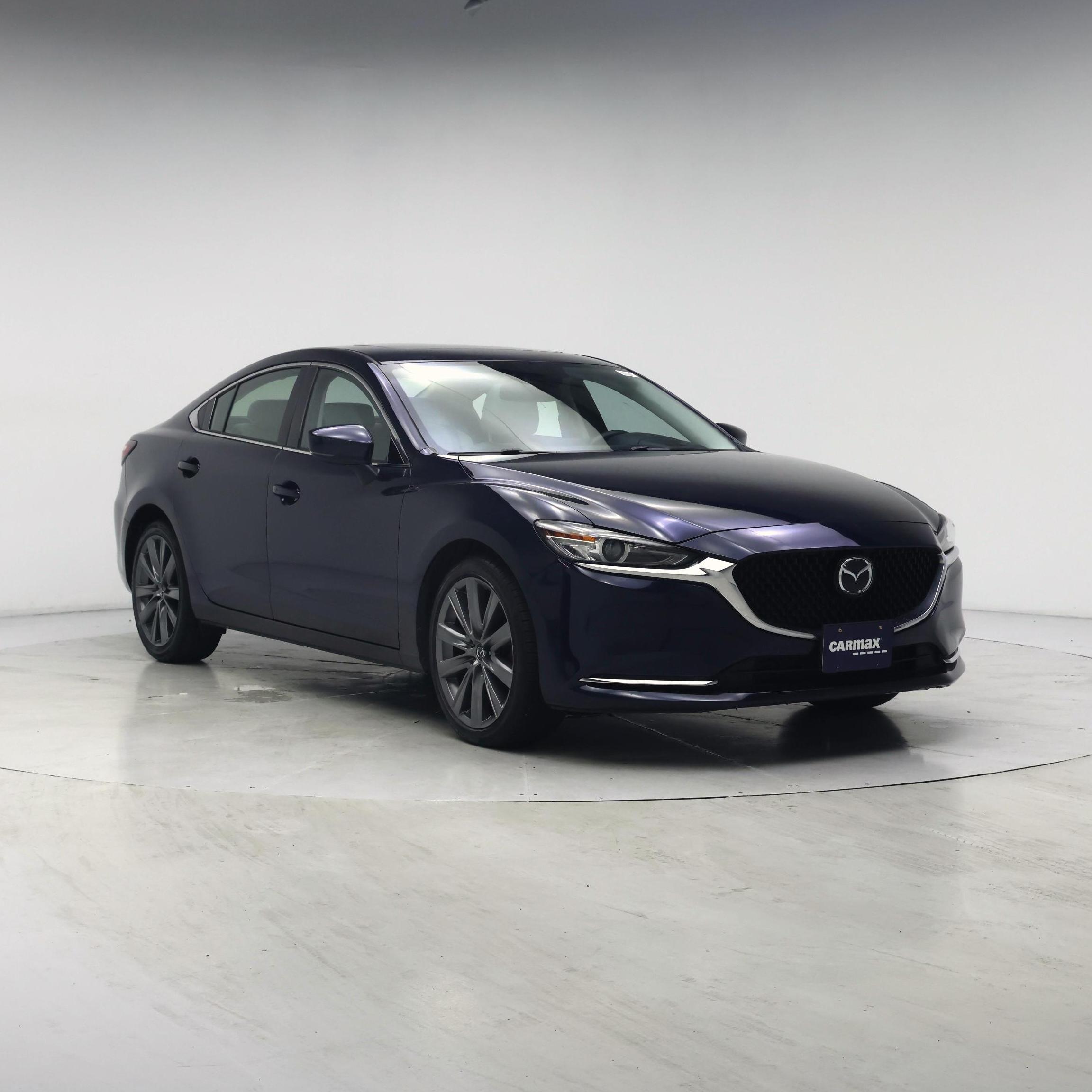 Blue 2020 Mazda MAZDA6 Sedan Front-Wheel Drive Automatic