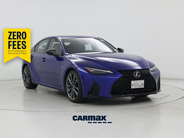 Blue 2025 Lexus IS Sedan Rear-Wheel Drive Automatic