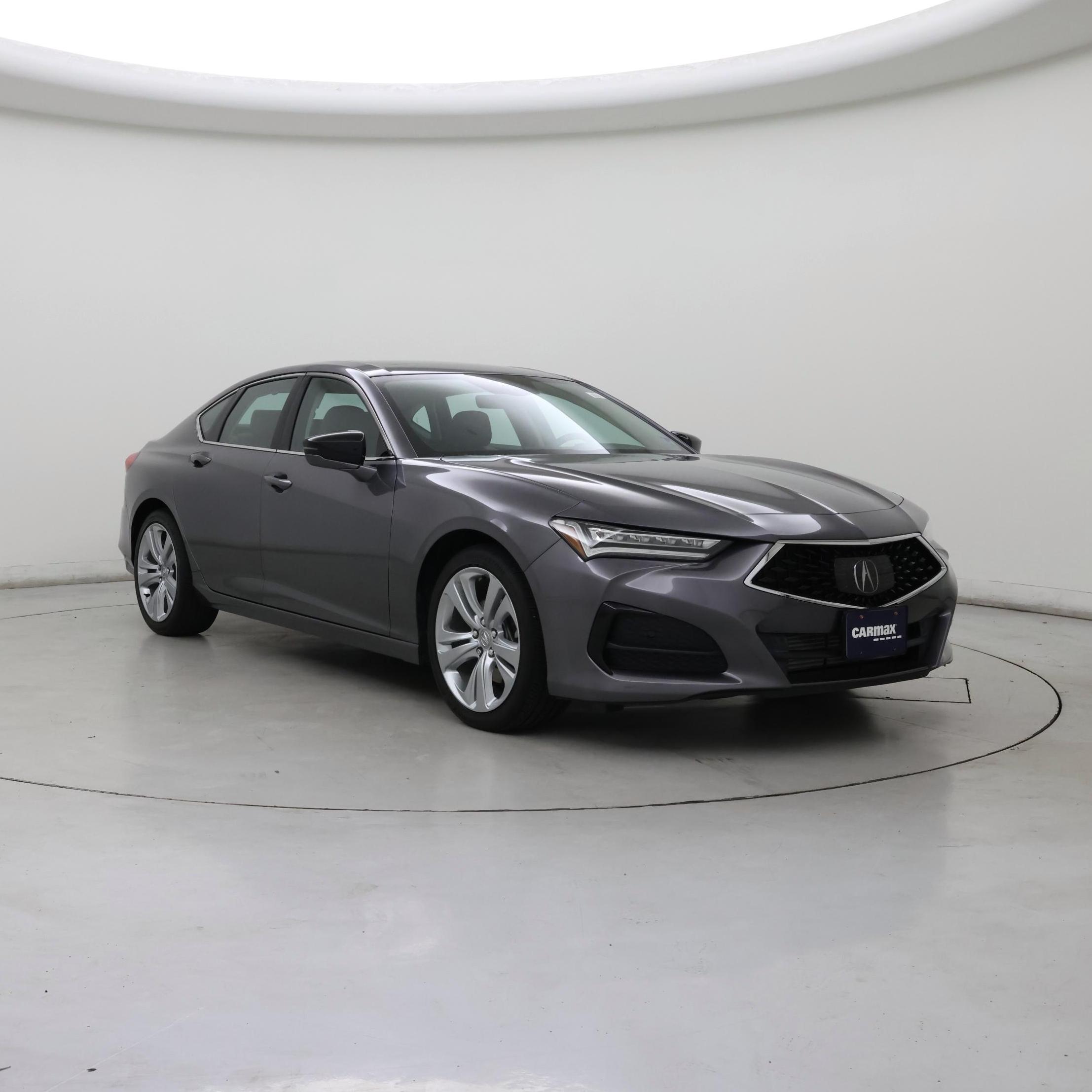 Gray 2021 Acura TLX Sedan Front-Wheel Drive Automatic