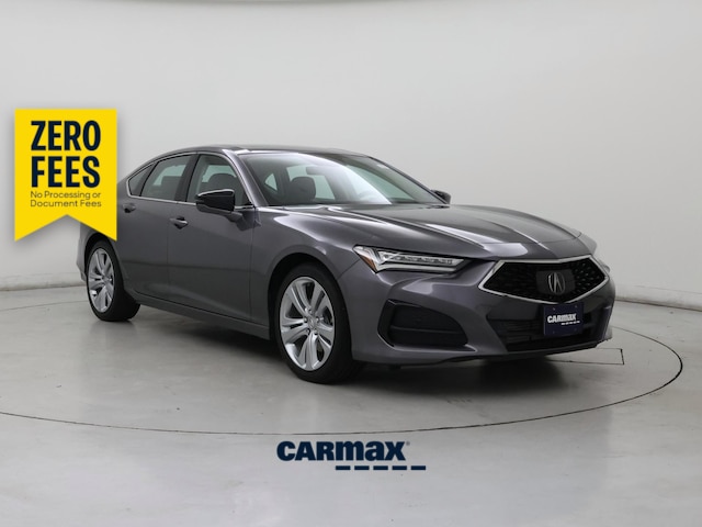 Gray 2021 Acura TLX Sedan Front-Wheel Drive Automatic