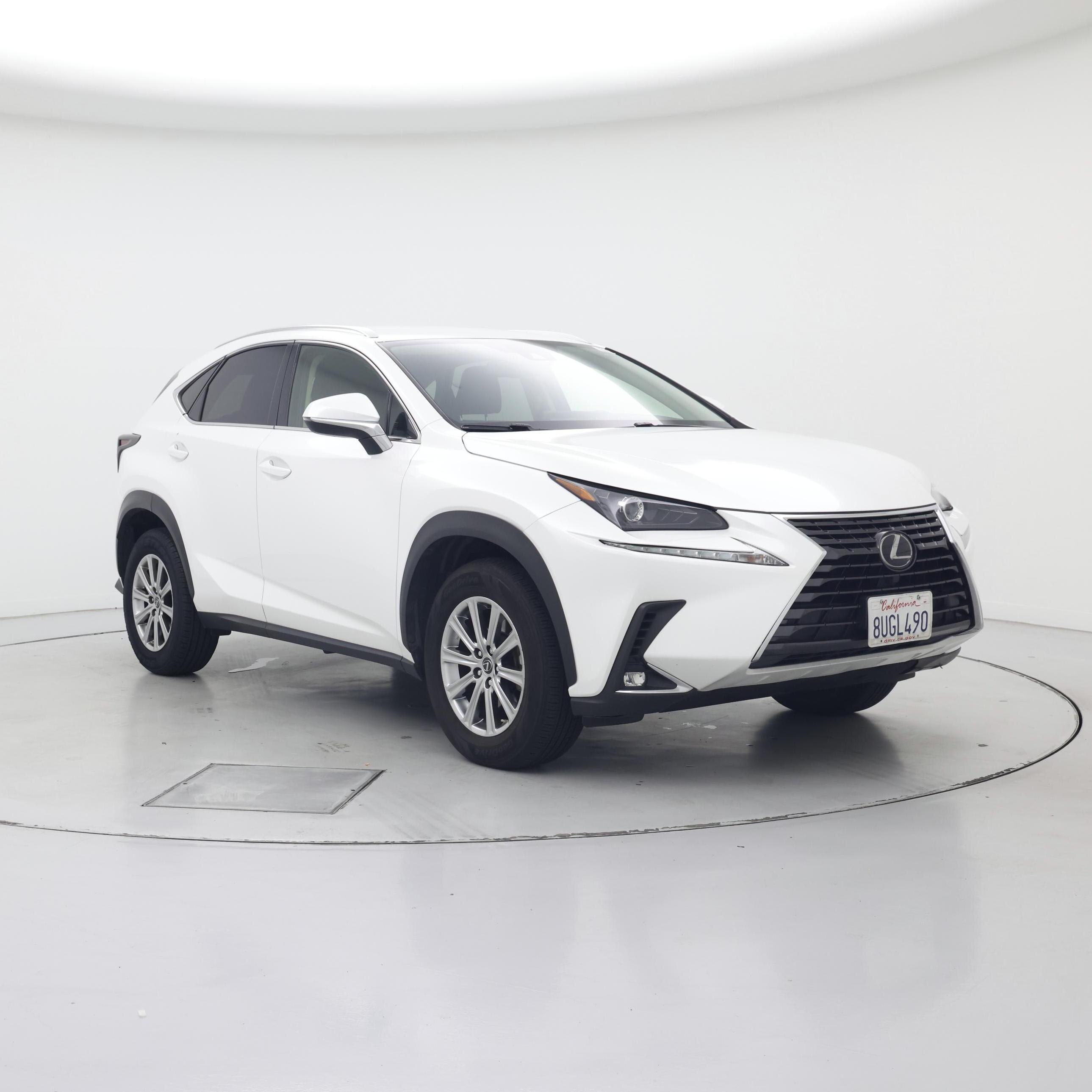 White 2021 Lexus NX SUV / Crossover Front-Wheel Drive Automatic