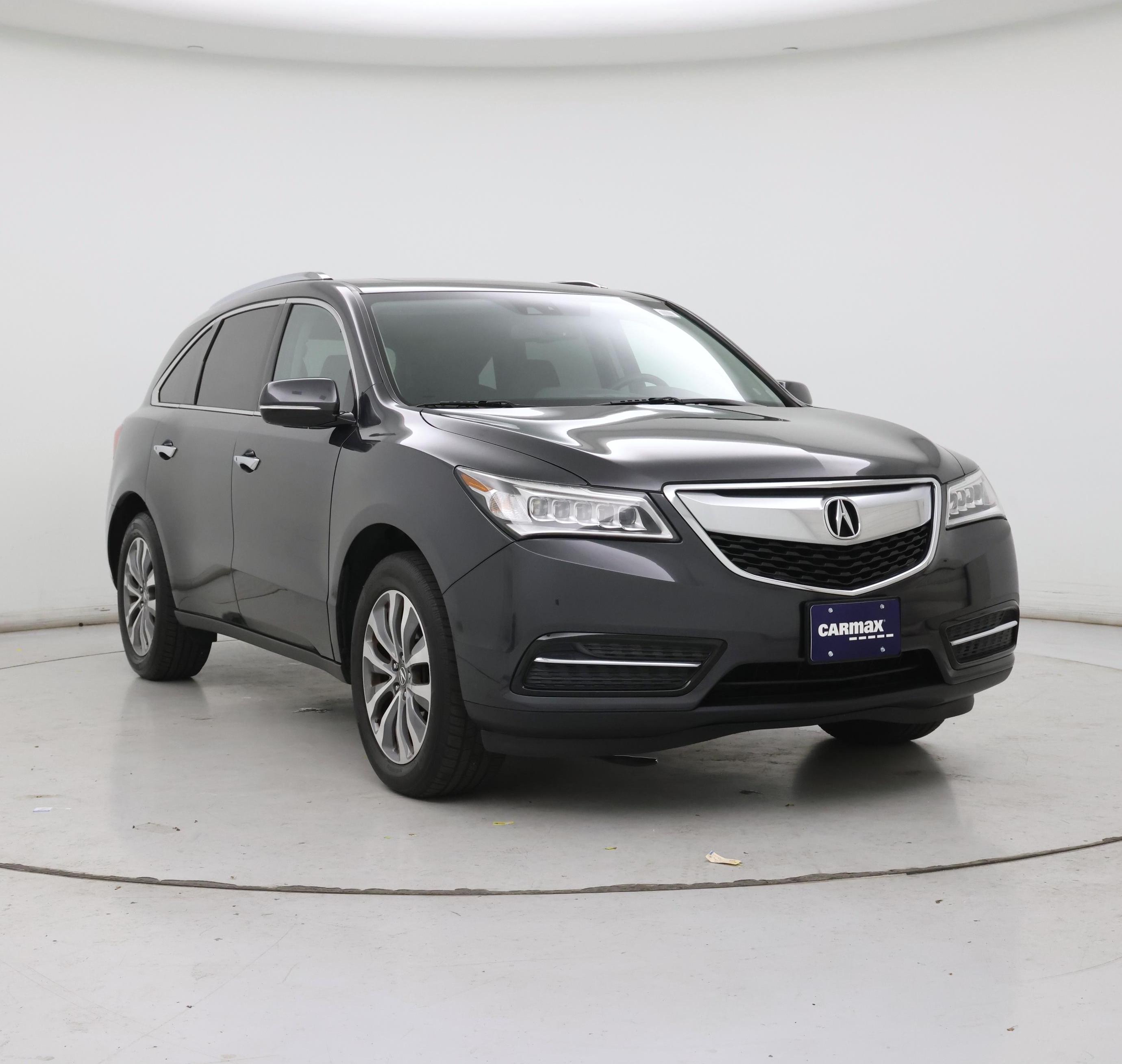 Black 2015 Acura MDX SUV / Crossover  Automatic