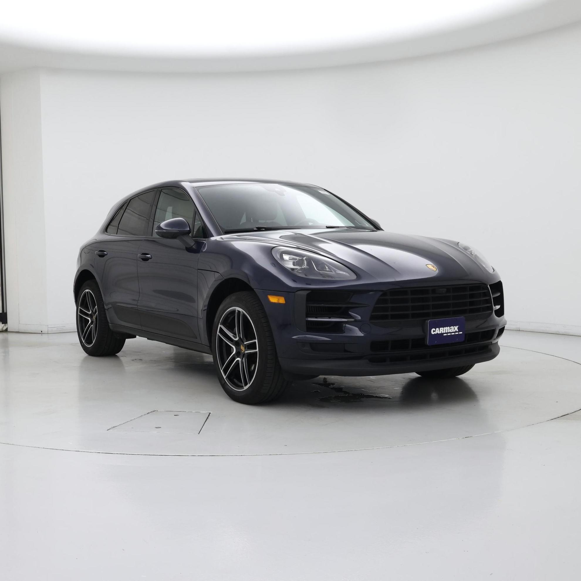 Blue 2021 Porsche Macan SUV / Crossover All-Wheel Drive Automatic