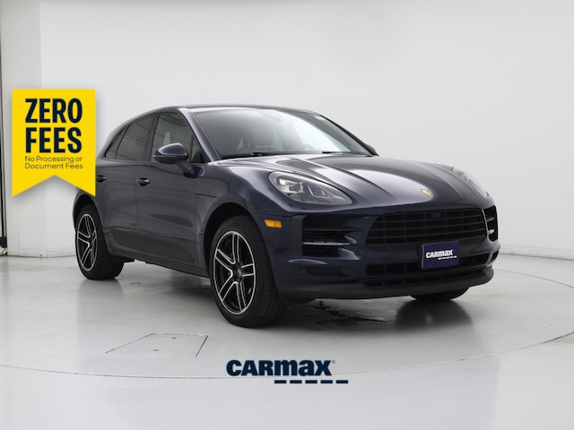Blue 2021 Porsche Macan SUV / Crossover All-Wheel Drive Automatic