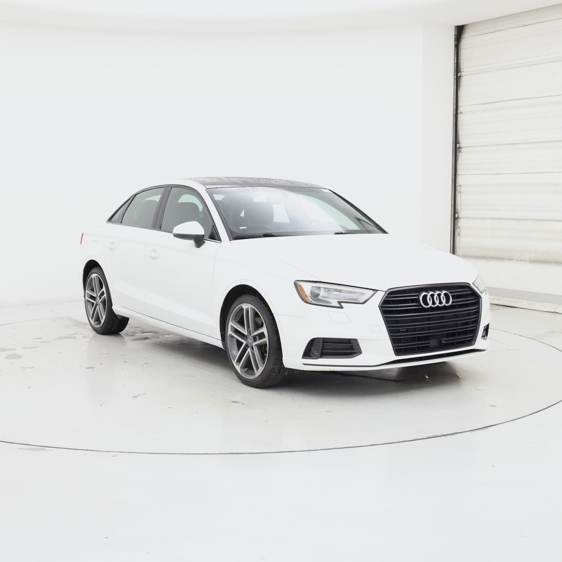 White 2020 Audi A3 Sedan Front-Wheel Drive Automatic
