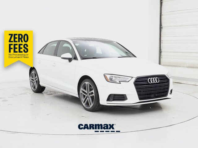 White 2020 Audi A3 Sedan Front-Wheel Drive Automatic