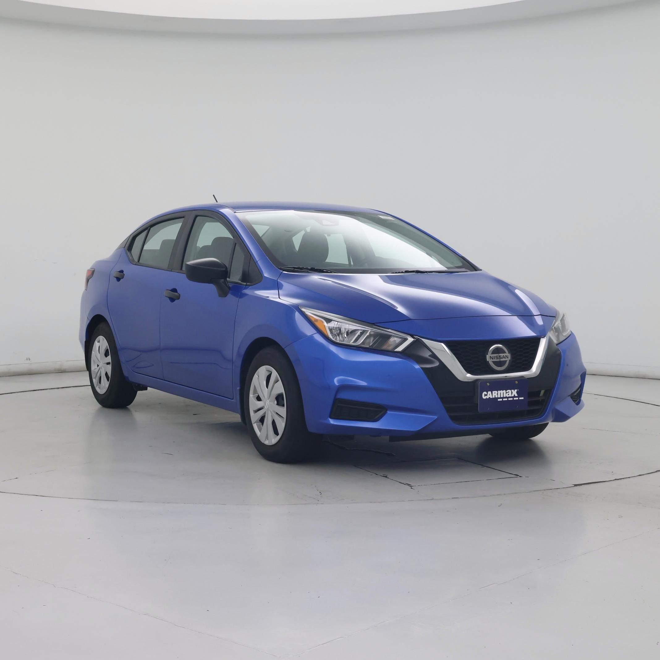 Blue 2022 Nissan Versa Sedan Front-Wheel Drive Automatic