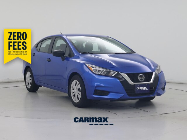 Blue 2022 Nissan Versa Sedan Front-Wheel Drive Automatic