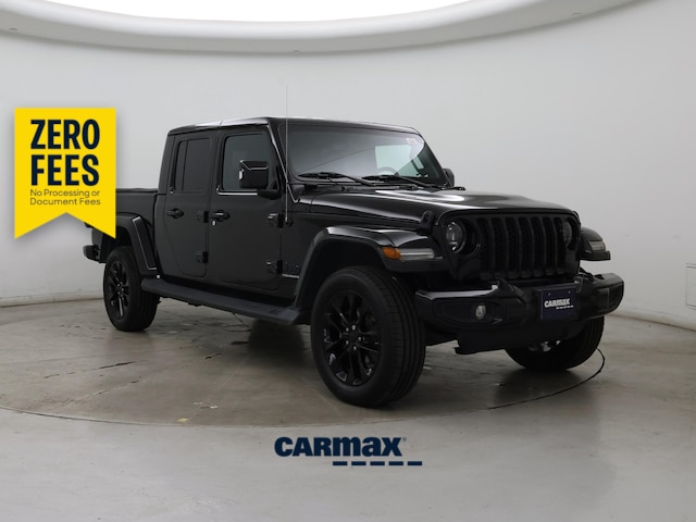 Black 2023 Jeep Gladiator Pickup Truck Four-Wheel Drive Automatic