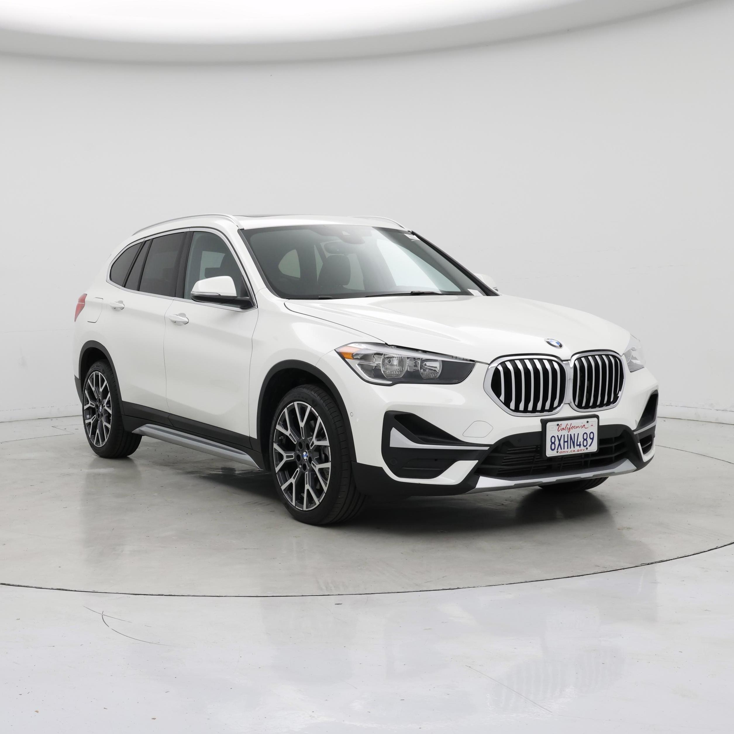 White 2021 BMW X1 SUV / Crossover Front-Wheel Drive Automatic