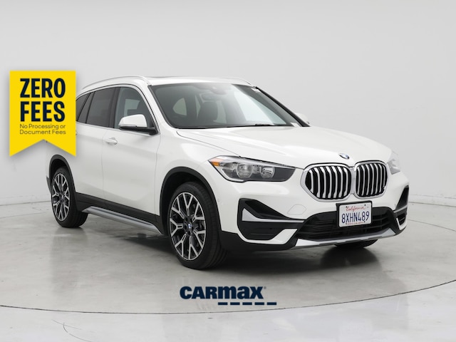 White 2021 BMW X1 SUV / Crossover Front-Wheel Drive Automatic