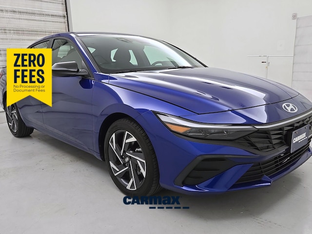 Blue 2025 Hyundai Elantra Sedan Front-Wheel Drive Automatic