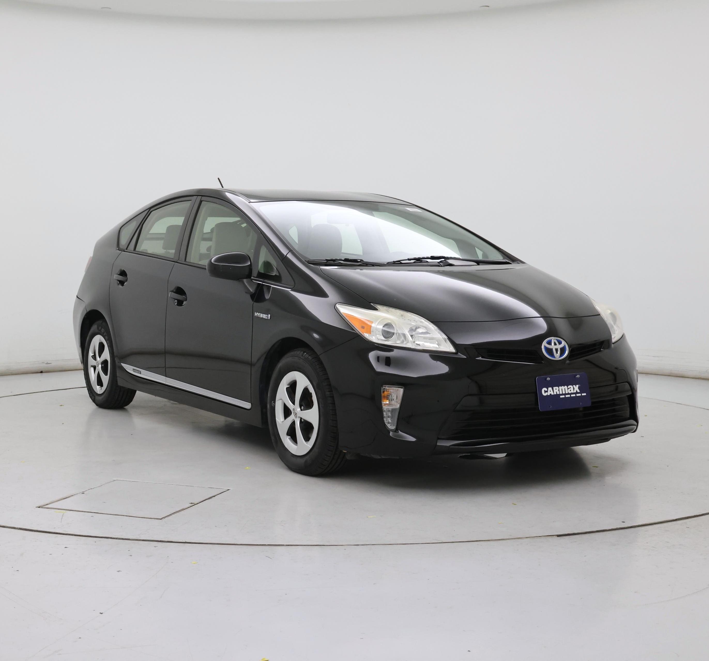 Black 2014 Toyota Prius Hatchback Front-Wheel Drive Automatic