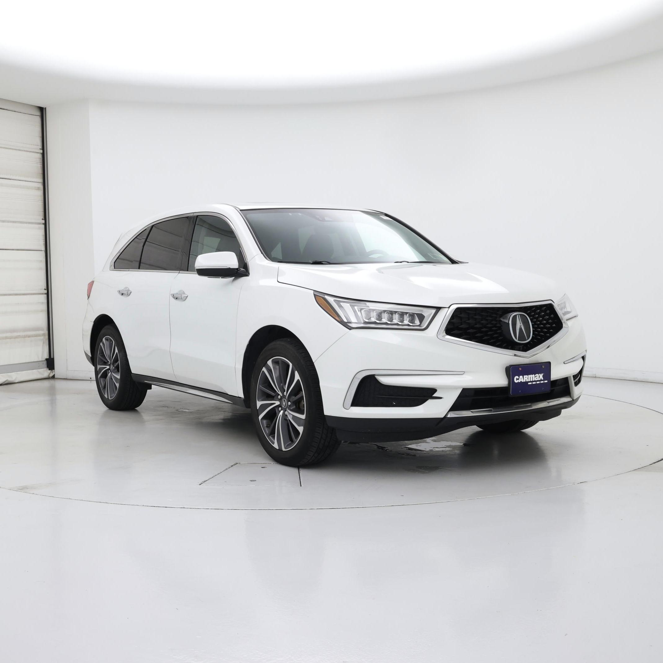 White 2020 Acura MDX SUV / Crossover All-Wheel Drive Automatic