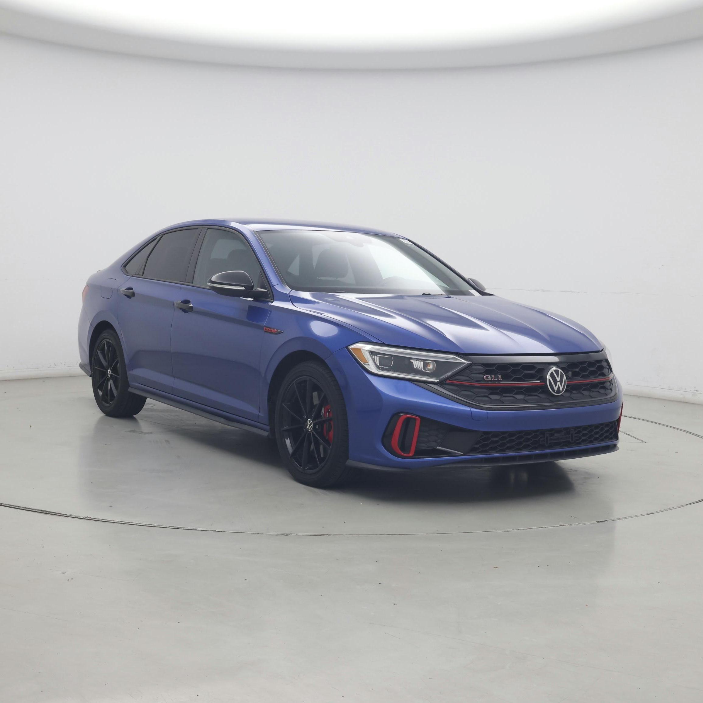 Blue 2024 Volkswagen Jetta GLI Sedan Front-Wheel Drive Automatic
