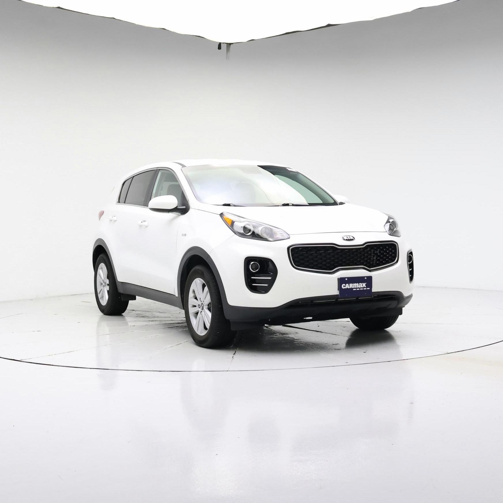 White 2018 Kia Sportage SUV / Crossover All-Wheel Drive Automatic