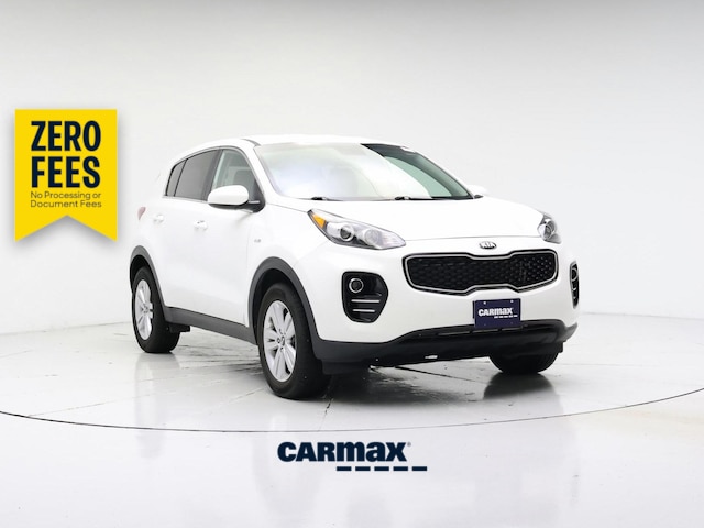 White 2018 Kia Sportage SUV / Crossover All-Wheel Drive Automatic