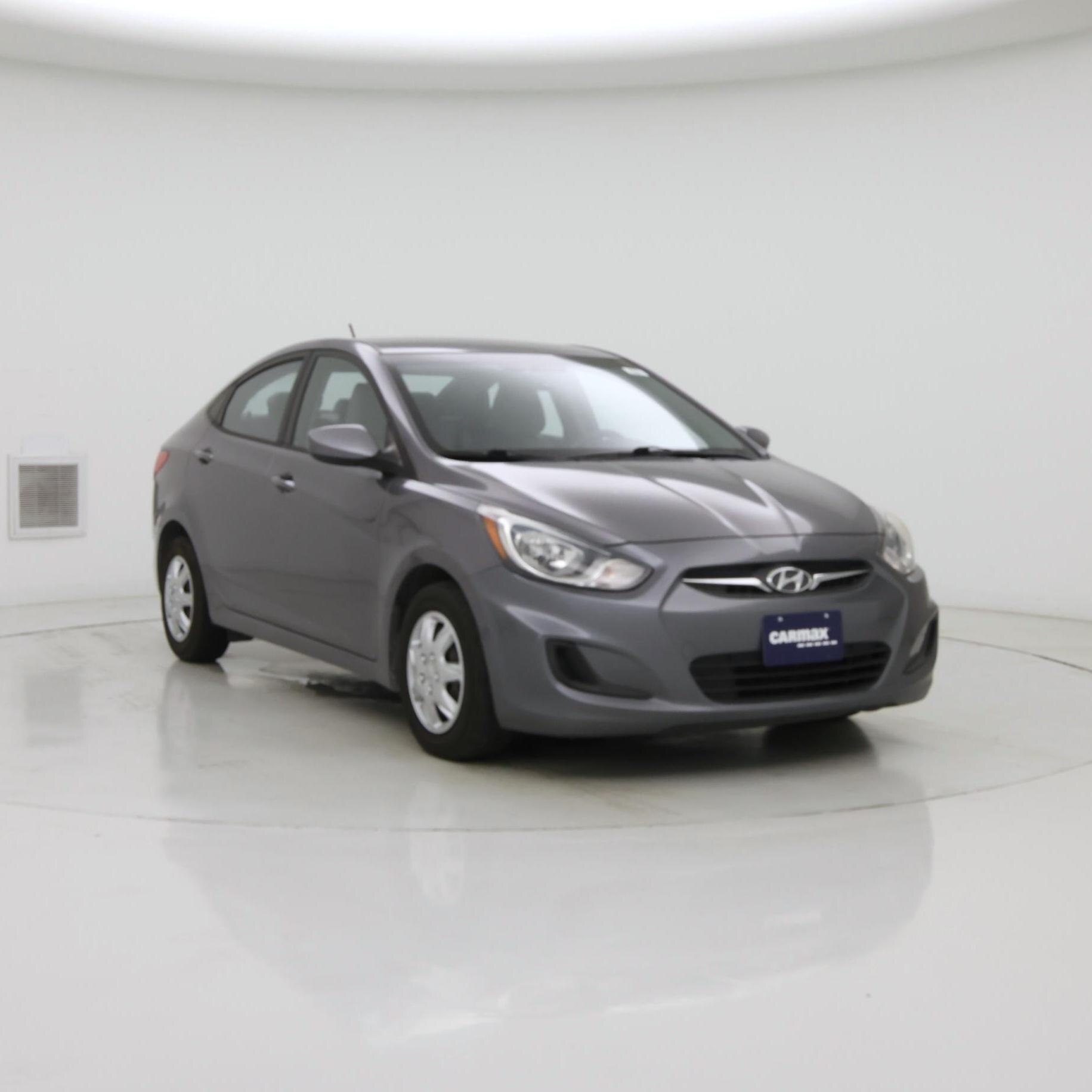Gray 2014 Hyundai Accent Sedan Front-Wheel Drive Automatic