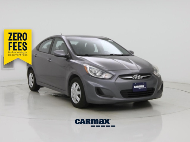 Gray 2014 Hyundai Accent Sedan Front-Wheel Drive Automatic