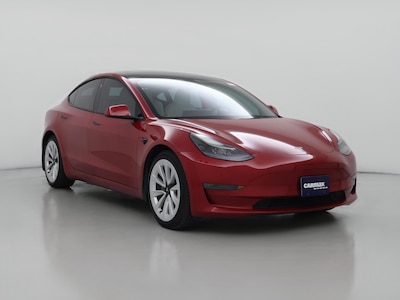 2022 Tesla Model 3 Long Range AWD Red