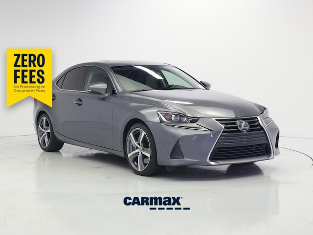 Gray 2017 Lexus IS Sedan Rear-Wheel Drive Automatic