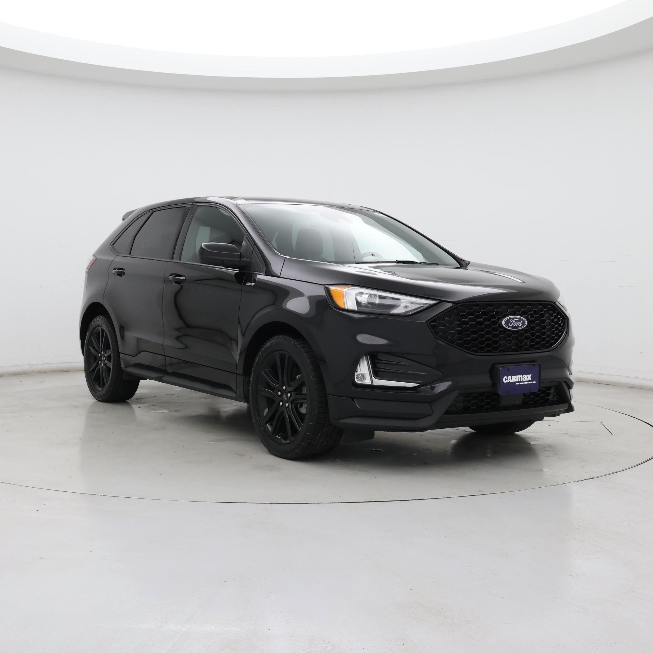Black 2022 Ford Edge SUV / Crossover All-Wheel Drive Automatic