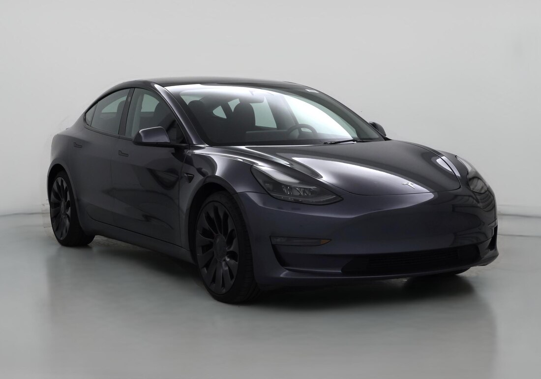 2023 Tesla Model 3 Performance in Gray — CarMax photo