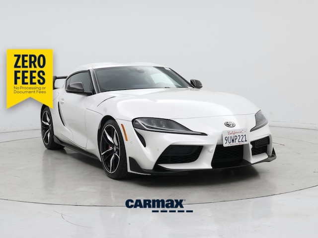 White 2021 Toyota Supra Coupe Rear-Wheel Drive Automatic