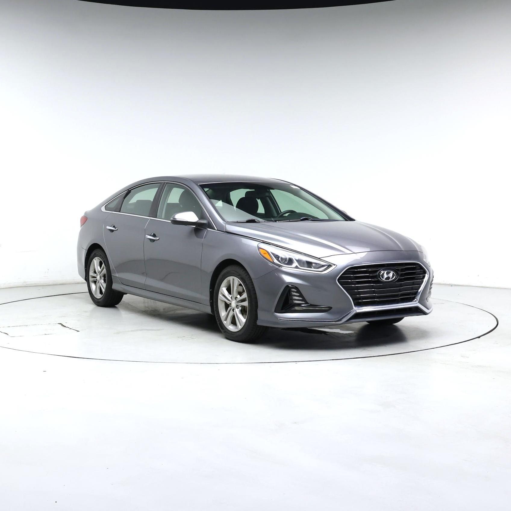 Gray 2018 Hyundai Sonata Sedan Front-Wheel Drive Automatic