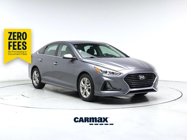 Gray 2018 Hyundai Sonata Sedan Front-Wheel Drive Automatic