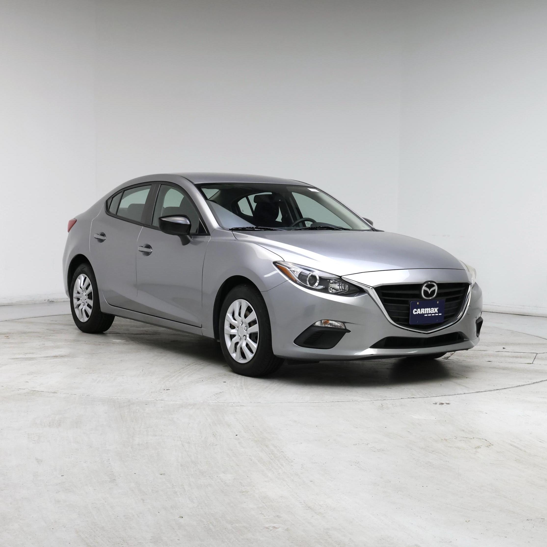 Silver 2015 Mazda MAZDA3 Sedan Front-Wheel Drive Automatic