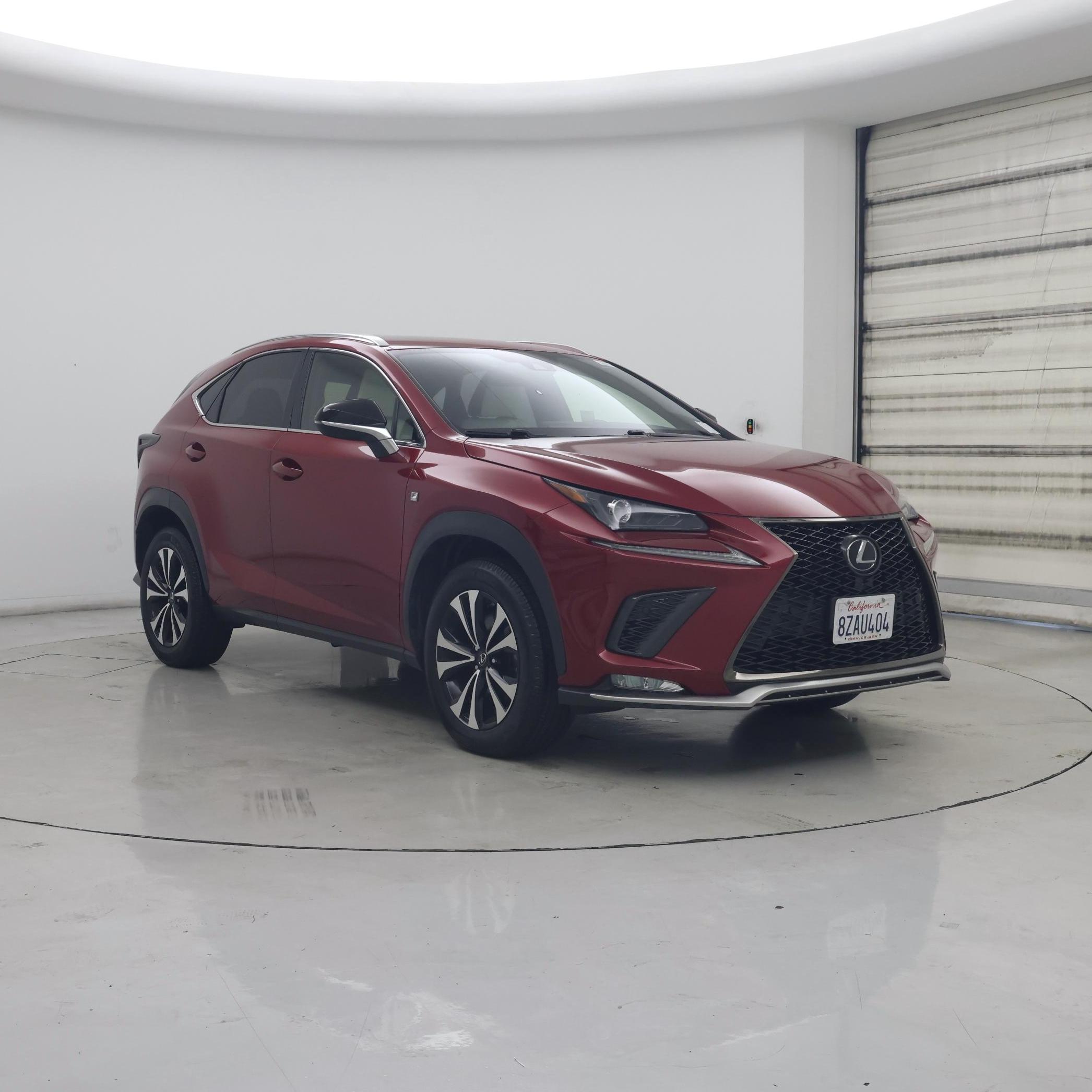 Red 2021 Lexus NX SUV / Crossover All-Wheel Drive Automatic