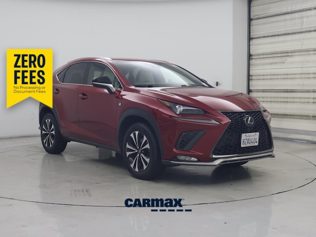 Red 2021 Lexus NX SUV / Crossover All-Wheel Drive Automatic