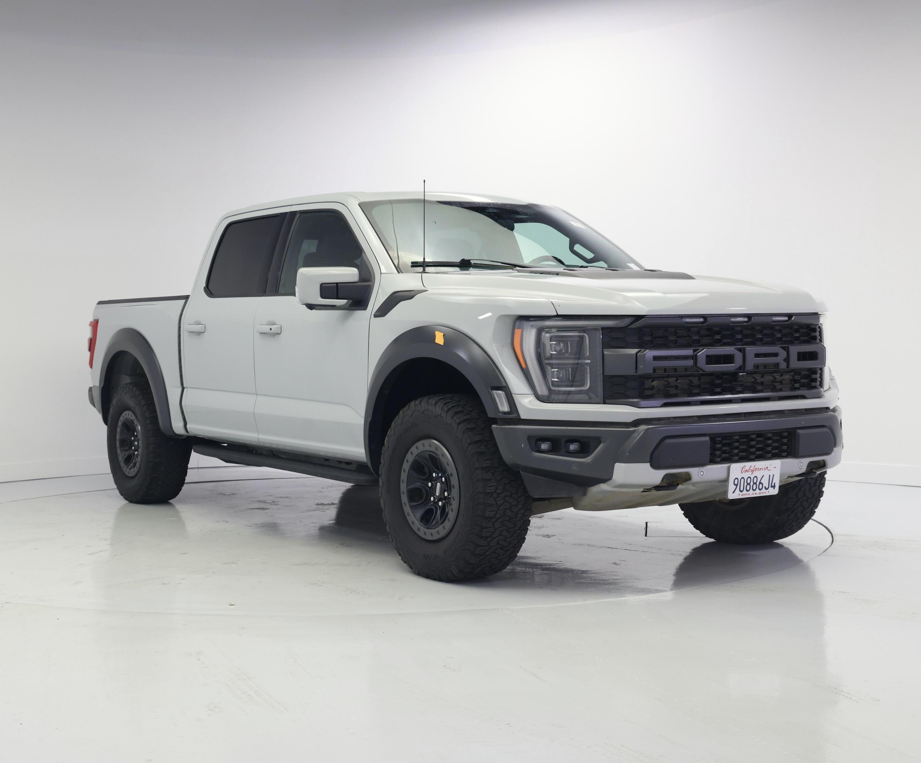 Gray 2023 Ford F-150 Pickup Truck Four-Wheel Drive Automatic