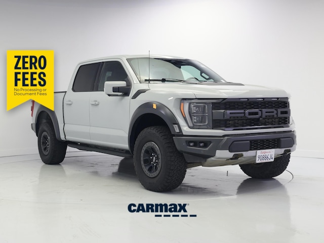 Gray 2023 Ford F-150 Pickup Truck Four-Wheel Drive Automatic