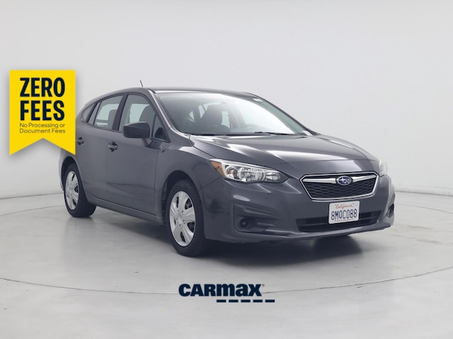 Gray 2019 Subaru Impreza Sedan Manual