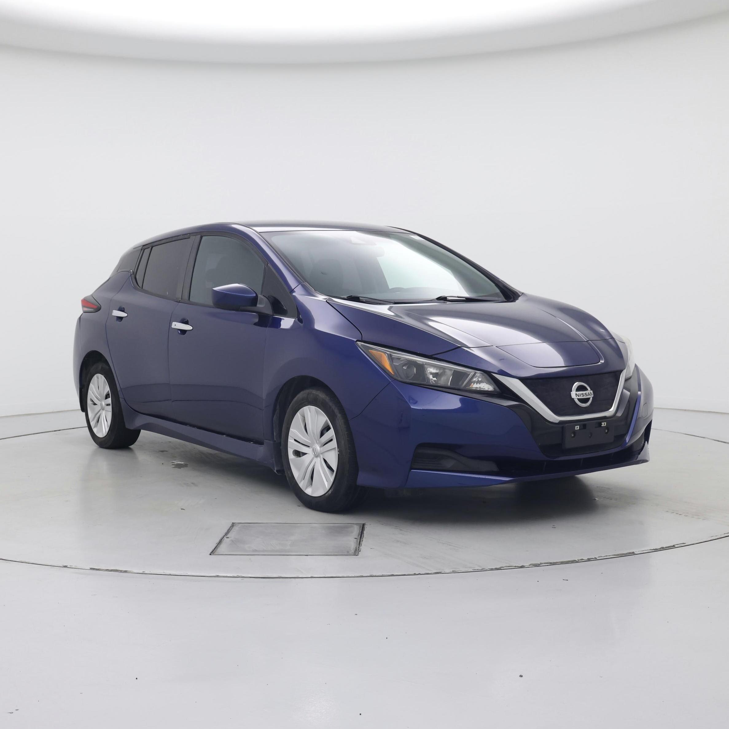Blue 2022 Nissan LEAF Hatchback Front-Wheel Drive Automatic