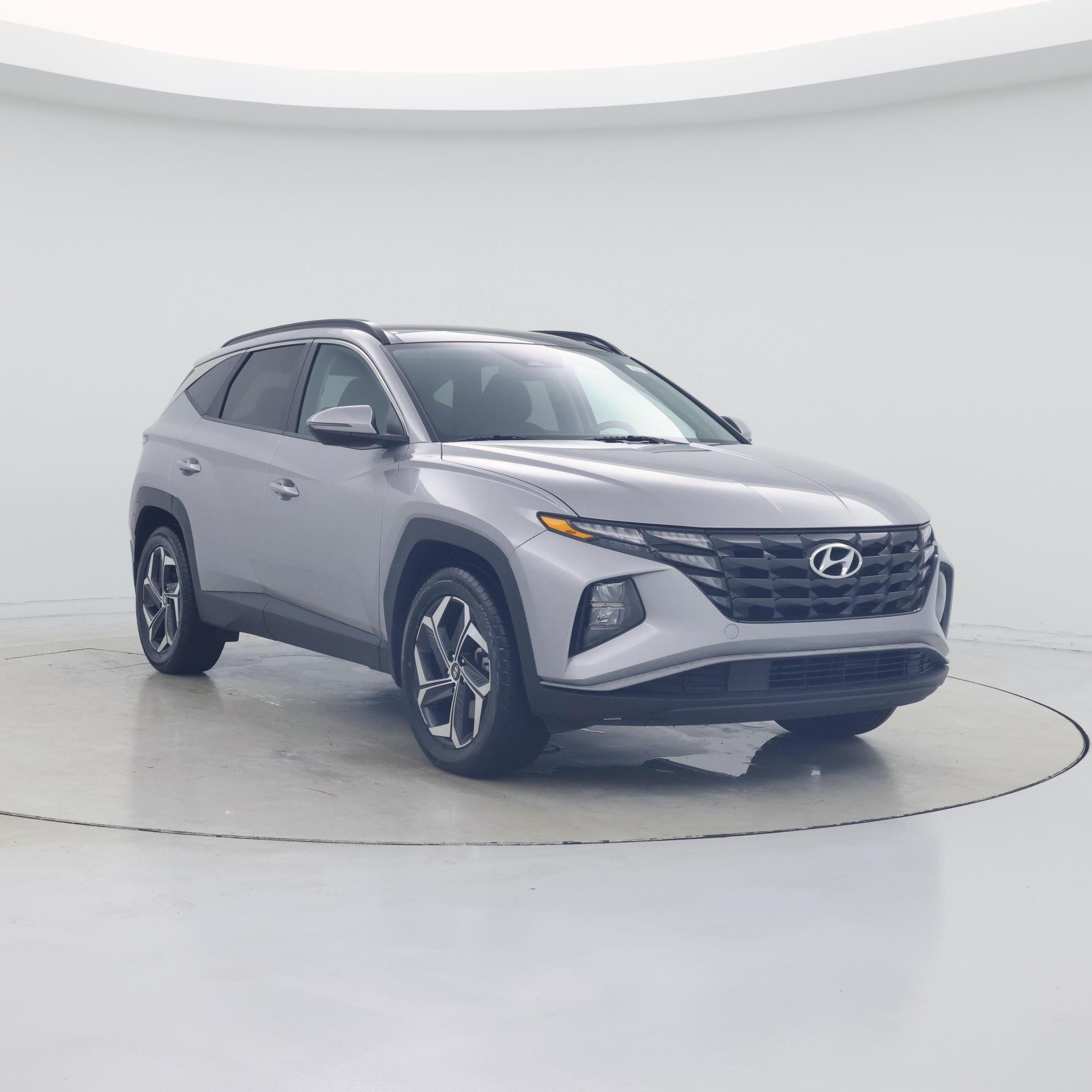 Silver 2022 Hyundai Tucson Hybrid SUV / Crossover All-Wheel Drive Automatic