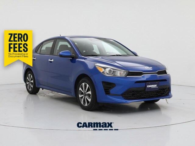Blue 2022 Kia Rio Sedan Front-Wheel Drive Automatic