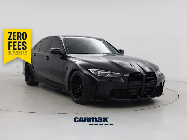Black 2024 BMW M3 Sedan All-Wheel Drive Automatic