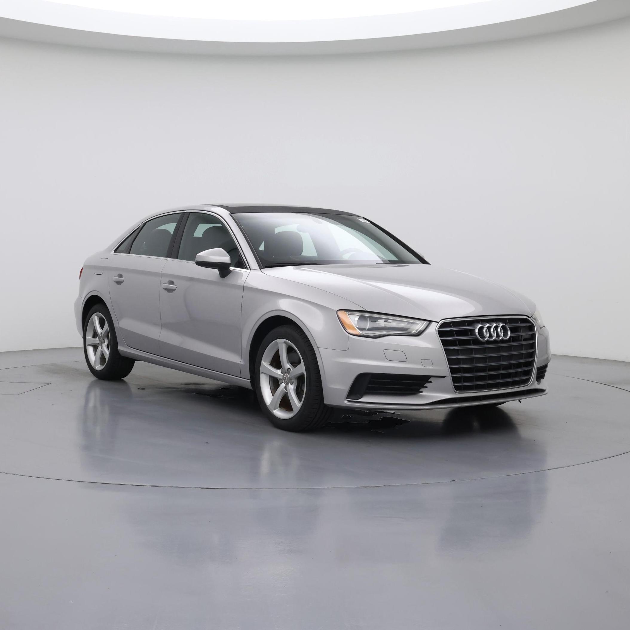 Silver 2015 Audi A3 Sedan Front-Wheel Drive Automatic