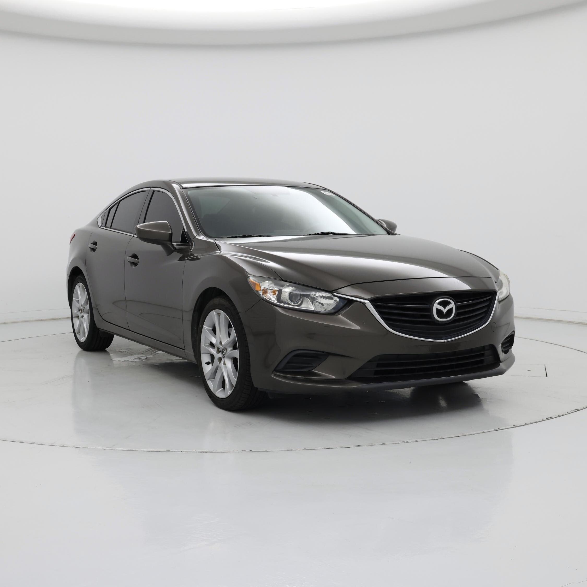 Gray 2016 Mazda MAZDA6 Sedan Front-Wheel Drive Automatic