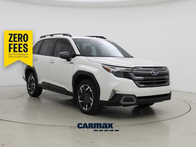 White 2025 Subaru Forester Hybrid SUV / Crossover All-Wheel Drive Automatic