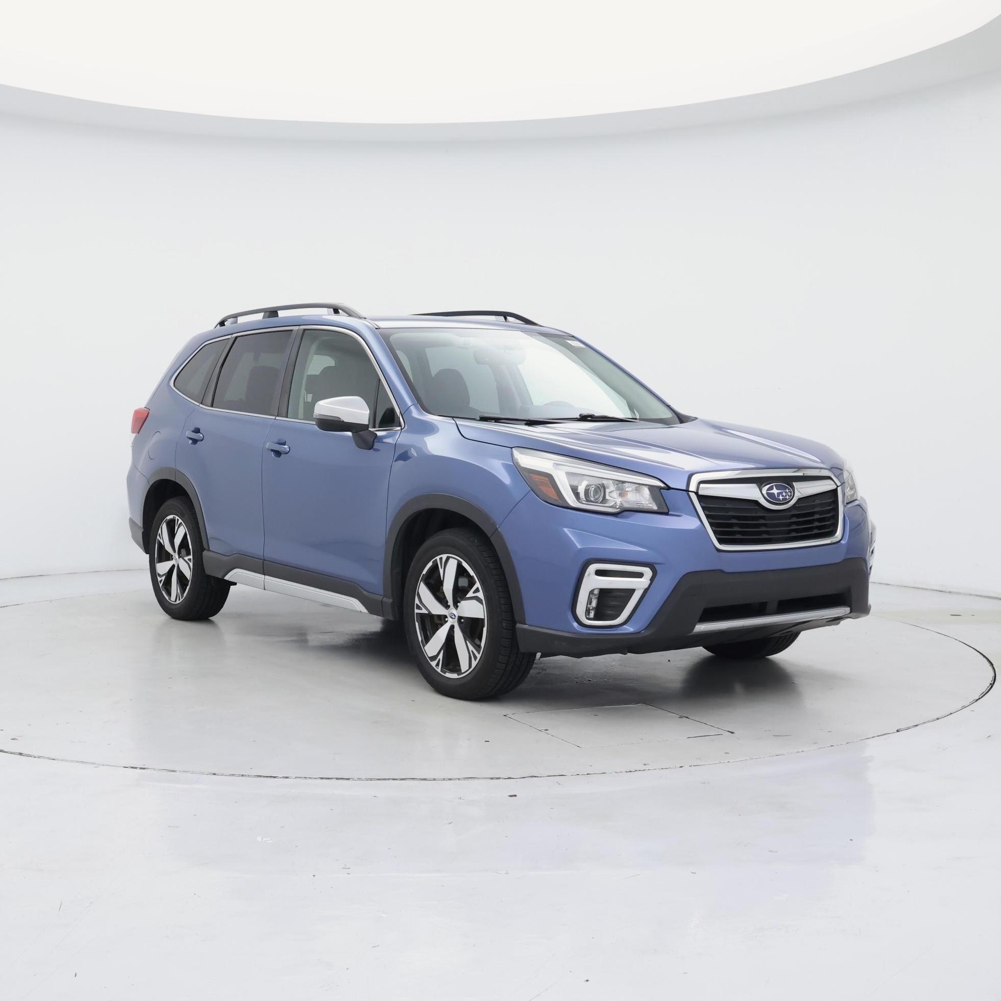 Blue 2020 Subaru Forester SUV / Crossover All-Wheel Drive Automatic