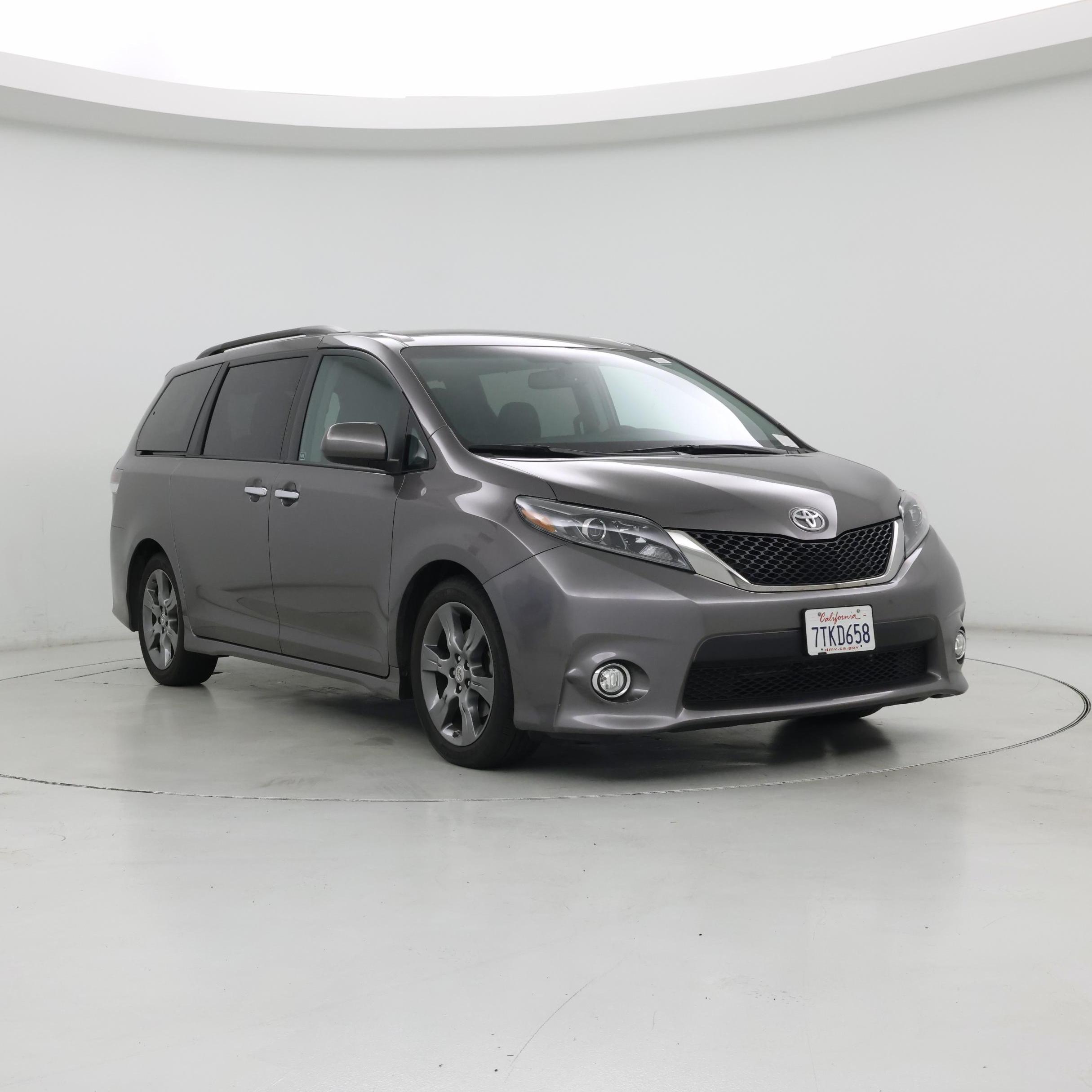 2016 Toyota Sienna Gris Minivan Tracción delantera Automática