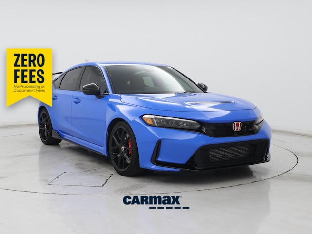 Blue 2025 Honda Civic Type R Hatchback Front-Wheel Drive Manual