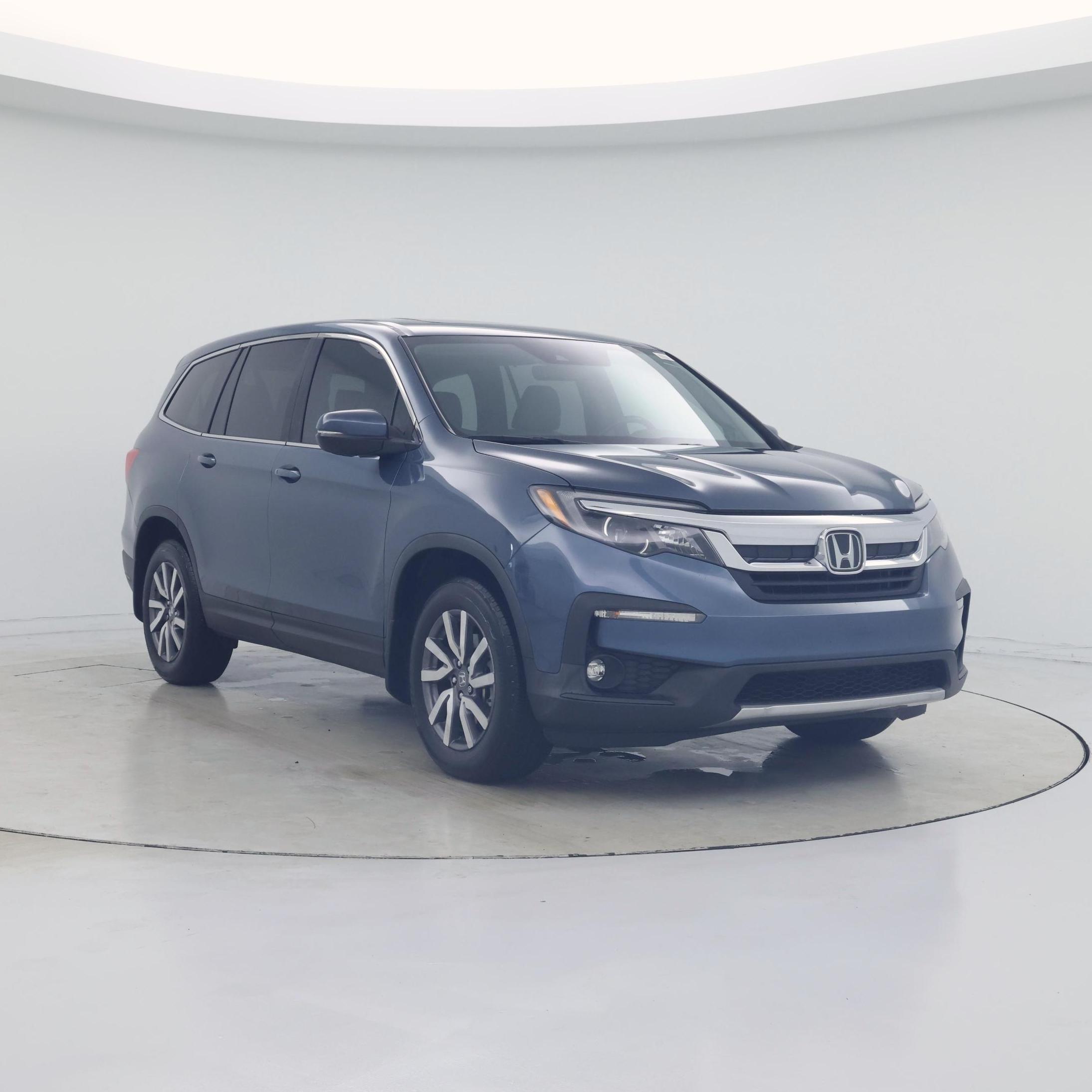 Blue 2022 Honda Pilot SUV / Crossover Front-Wheel Drive Automatic