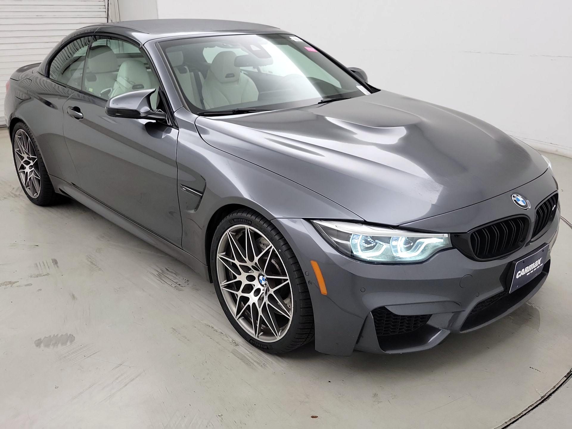 Gray 2018 BMW M4 Convertible Rear-Wheel Drive Automatic