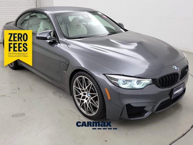 Gray 2018 BMW M4 Convertible Rear-Wheel Drive Automatic